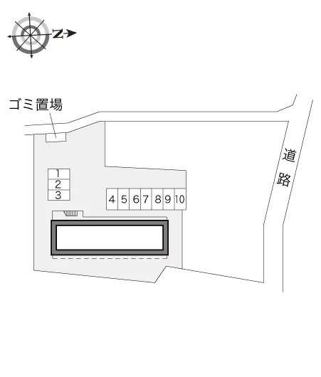 ★手数料０円★我孫子市下ケ戸　月極駐車場（LP）